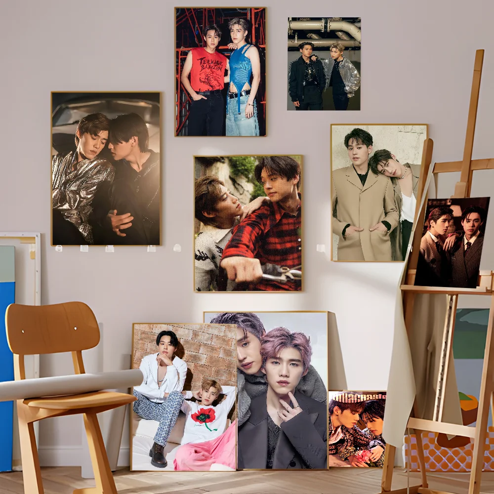 Винтажные Ретро-наклейки Bkpp Постер Тайского Актера Певицы Без Рамы Hd