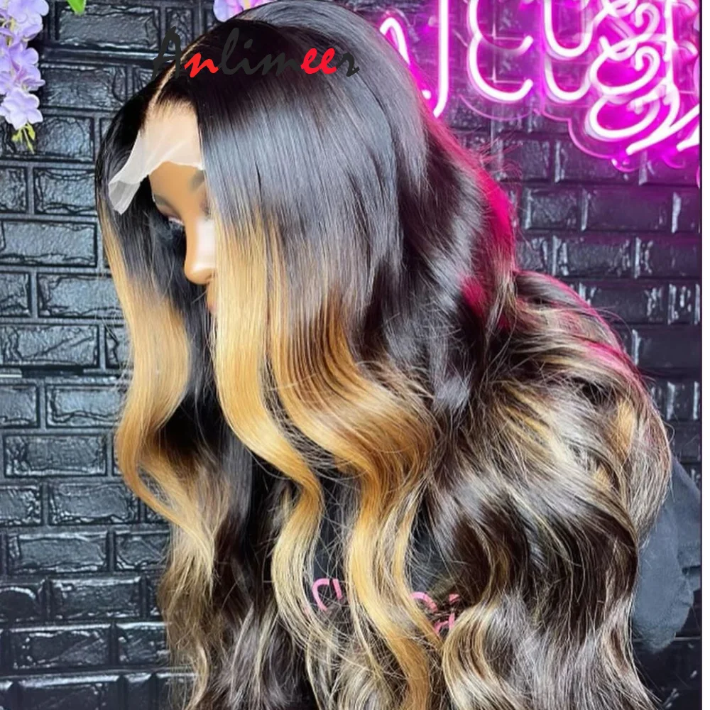 

Парик из натуральных волос Jet Black/27 дюймов с цветным кружевом спереди, волнистый парик на сетке спереди, красивый светлый свет, парик из натур...