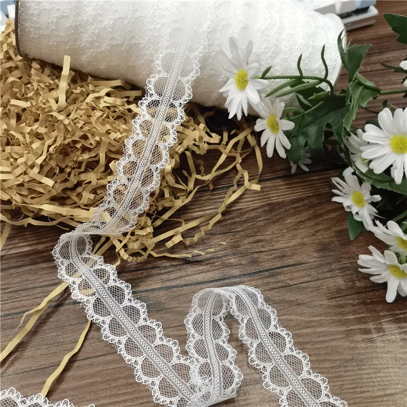 

100 Yards Circle Lace Hat Jewelry Headdress Hairband Bow Ribbon 2.8CM Width