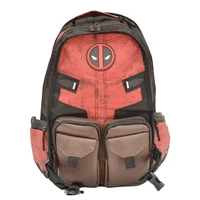 backpack travel marvel batman deadpool large capacity multi pocket design multi function backpacks laptop schoolbag