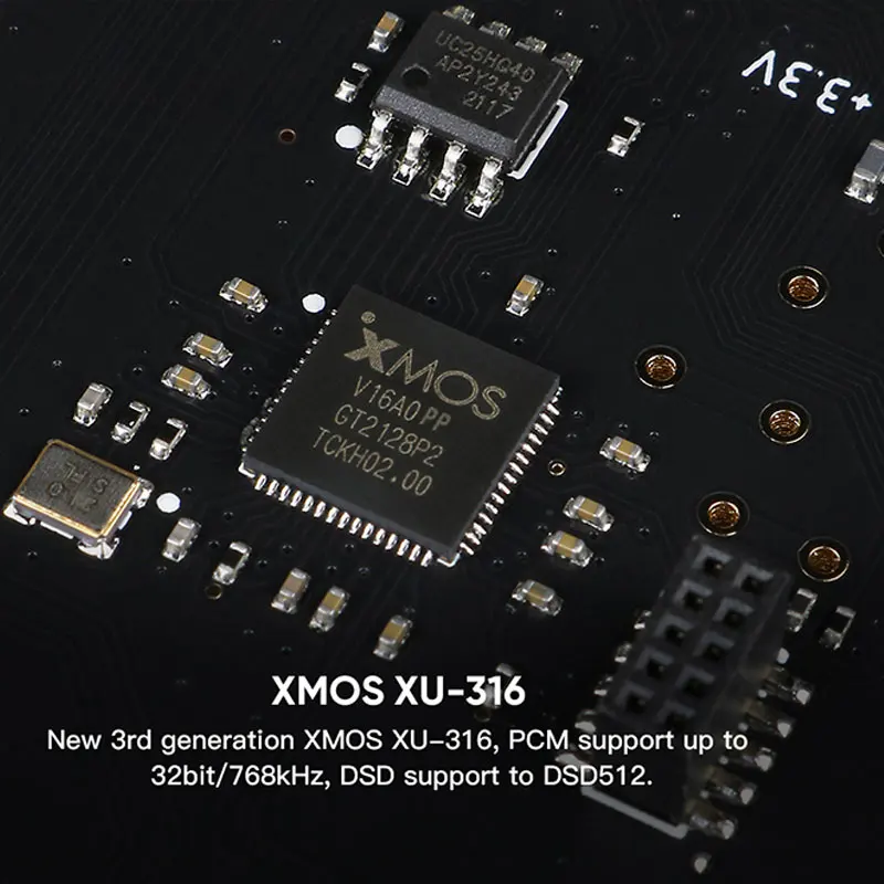 Фото SMSL DO300 Audio DAC ES9039MSPRO DO300 MQA CD-декодер XMOS XU316 DSD512 32 бит 768 кГц Bluetooth 5.1 LDAC XLR I2S + пульт дистанционного управления №2