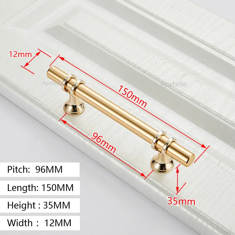 

Apstelle черное золото, однотонная ручка для ящика шкафа, кухонный шкаф, Т-образная ручка для мебели, ручка для комода из цинкового сплава, ручка для шкатулки для драгоценностей