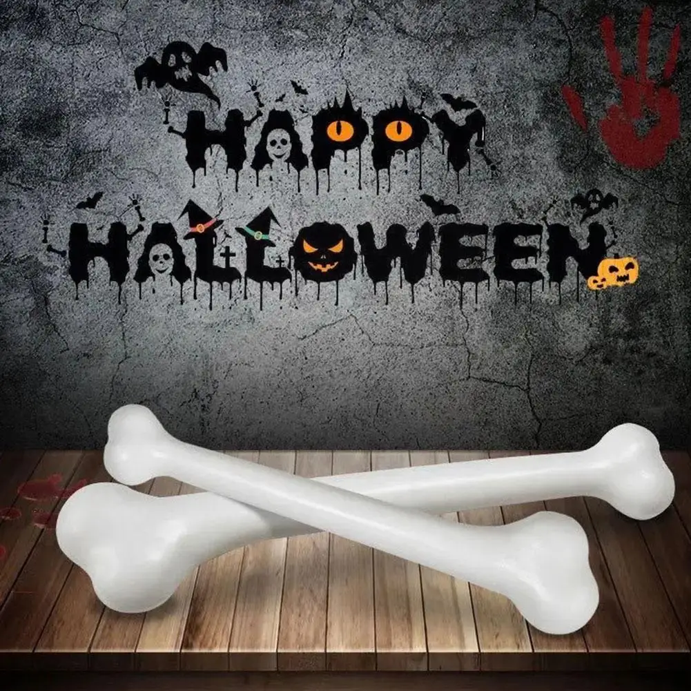 

Halloween Props Simulative Human Skeleton Dog Toy Bone Model Toys Halloween Plastic Parties Bone Accessory Children Prank E9S3