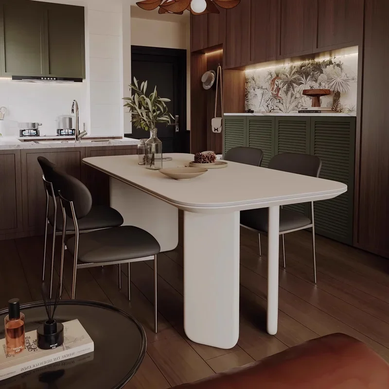 Итальянский модный обеденный стол простые необычные многофункциональные