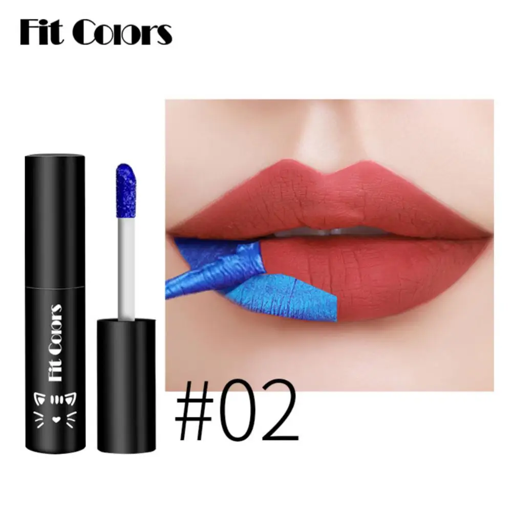 

Waterproof Matte Velvet Liquid Lipstick 5 Colors Amazing Tear Off Lipstick Tear-off Red Lip Tint Non-stick Cup Cosmetics