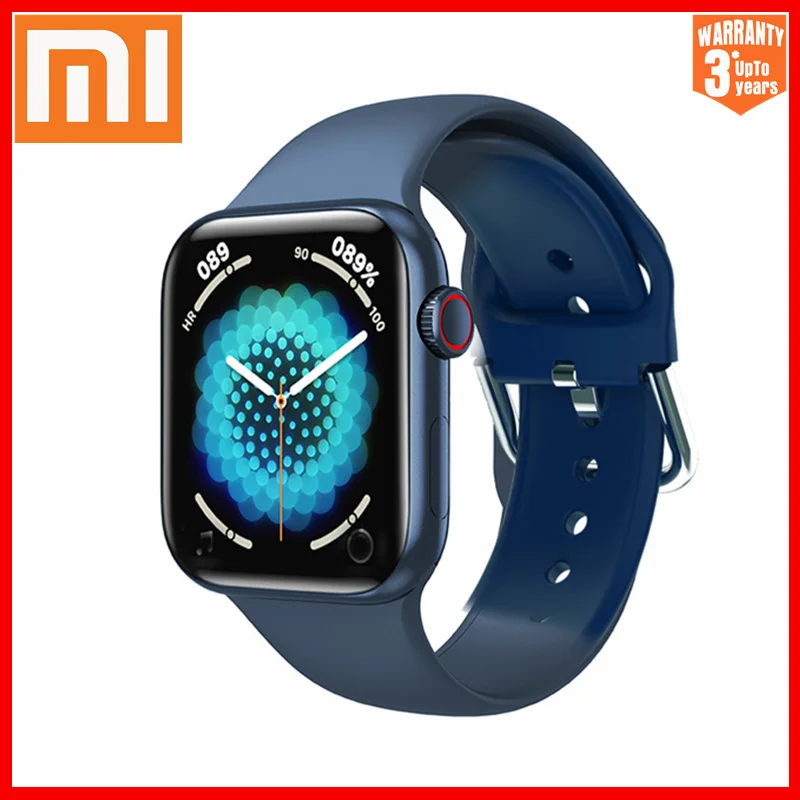 

Смарт-часы Xiaomi мужские nfc смарт-часы Серия 7 bluetooth Вызов Беспроводная зарядка спортивные женские Смарт-часы мужские для android ios