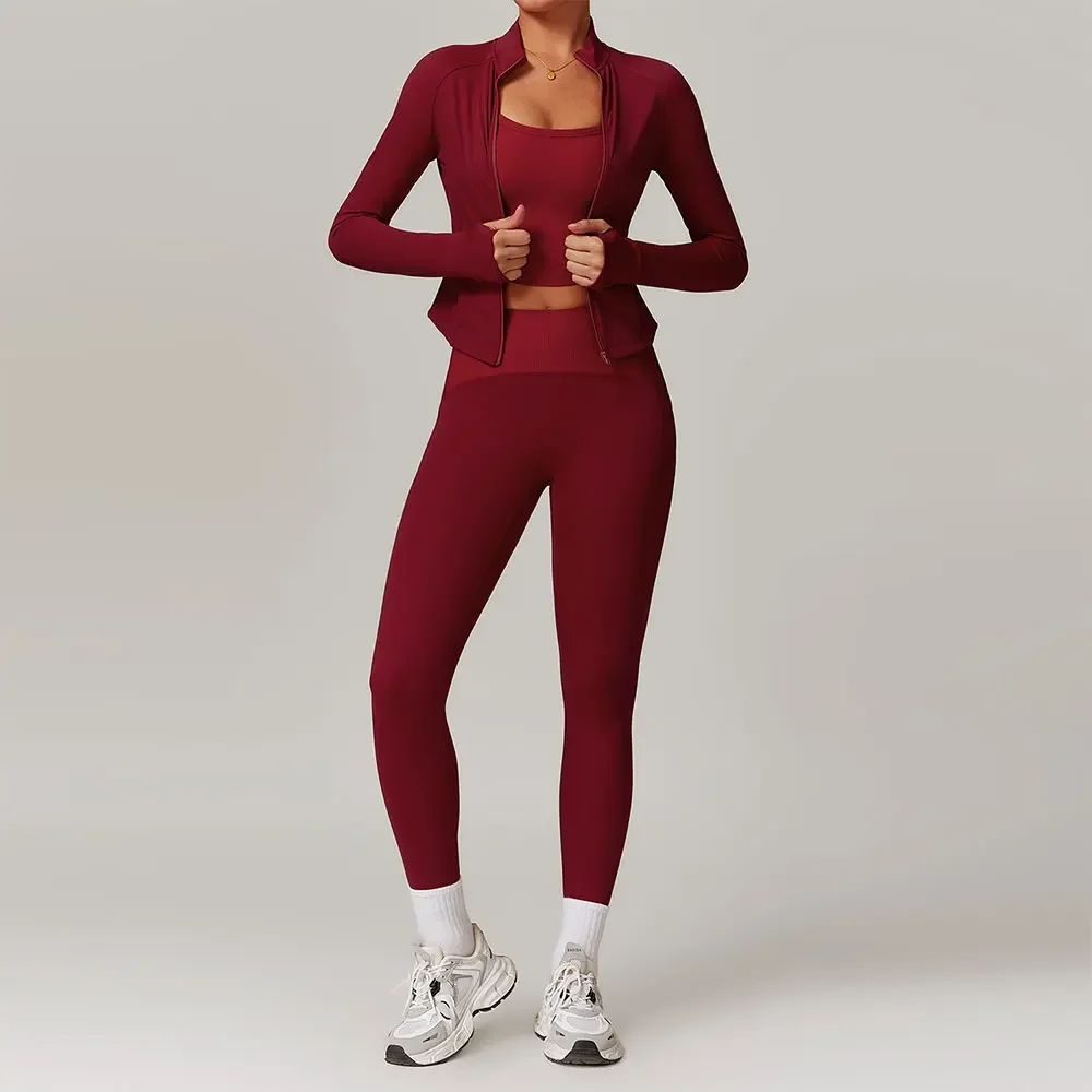 Комплект для йоги из 2 предметов спортивная одежда костюмы женский комплект