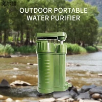 pump survival water filter tourist outdoor cleaning purification system camping soldier tourism filtering supplies 1000 l liters