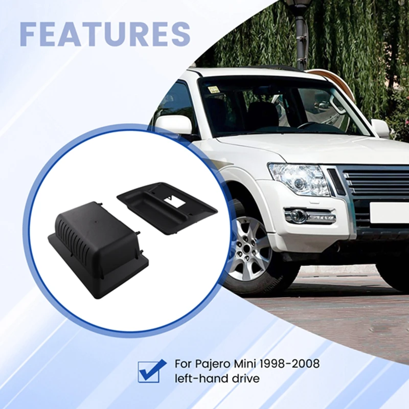9-дюймовая Автомобильная рамка адаптер для Mitsubishi Pajero Mini 1998-2008 Android стандартная