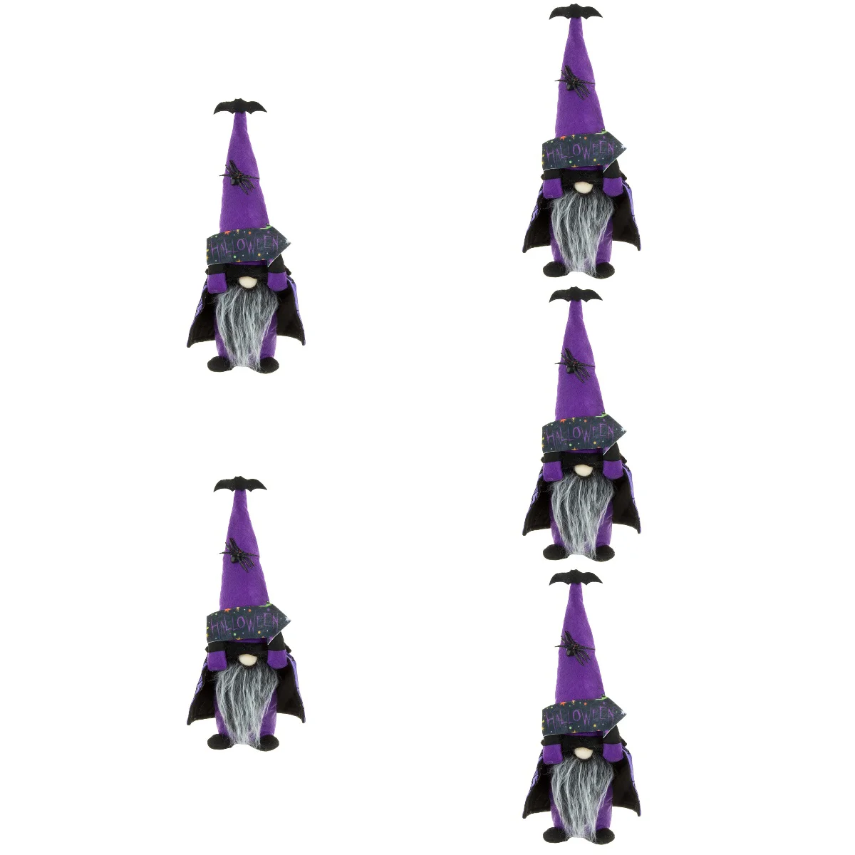 

5pcs Gnome Ornament Gnome Cloak Plush Party