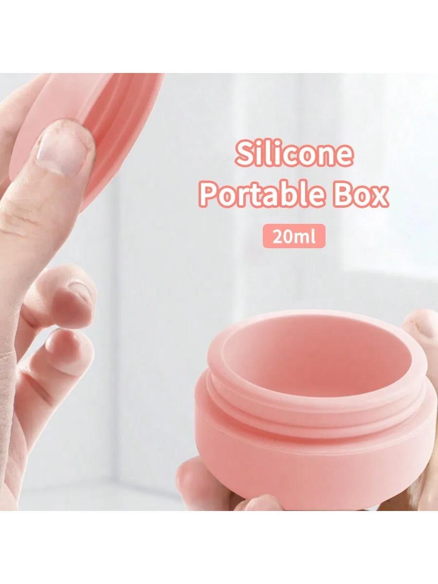 Силиконовая бутылка для крема и лосьона 20 мл