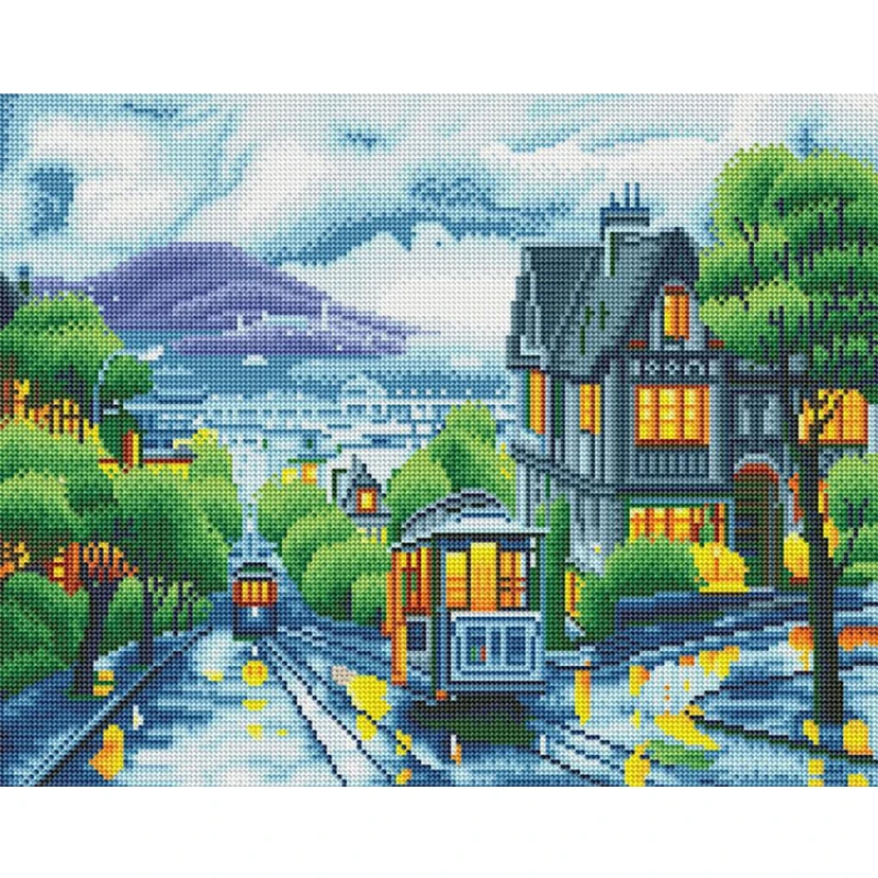 

Wholesale Led Diy Hand Made 5D Diamond Painting For Kids And Adults