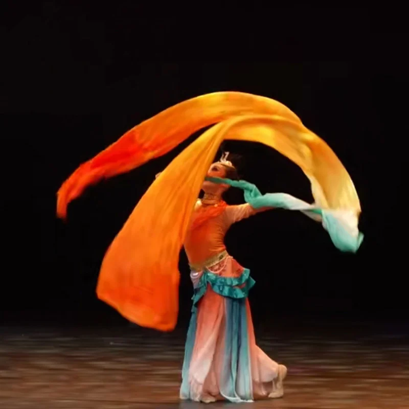 Цельный реалистичный Шелковый стример цветочный сверхдлинный баннер для