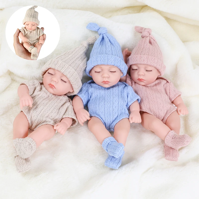 

Кукла реборн Реалистичная и моющаяся силиконовая, 15 см, 6 дюймов