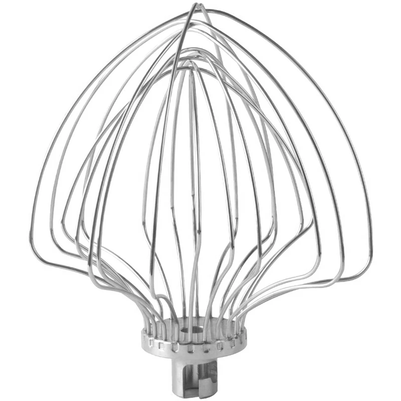 

For KN211WW Head Stand Mixer Wire Whip Replacement For Kitchen KA 7QT KSM7586P/7990/8990 Mixer Machines Wire Whip