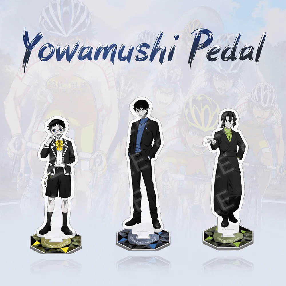Фото Спортивный аниме-брелок Yowamushi Pedal с Оно́дой Сакамичи, 15 см, акриловая подставка, украшение для школьной формы и стола, коллекционная игрушка для отаку №1