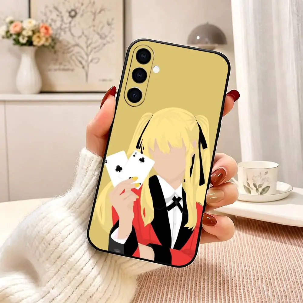 Чехол для телефона Mary Saotome Anime Kakegurui, черный, силиконовый, мягкий, для Samsung Galaxy A73, A72, A71, A70, A53, A52, A51 (art.: 3920dbb43e613) - 3920dbb43e613