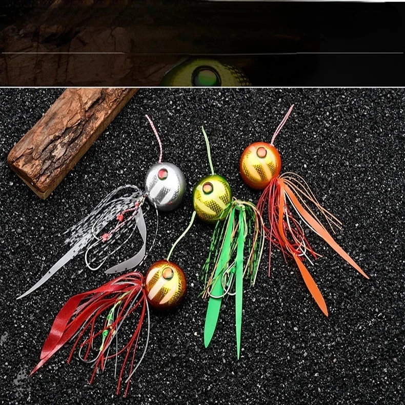 

Japan Quality Lurekiller Rubber Jig Lure Tai Kabura Slider Jigs Lead Fish 60g/80g/100g/120g/150gg saltwater sea baits