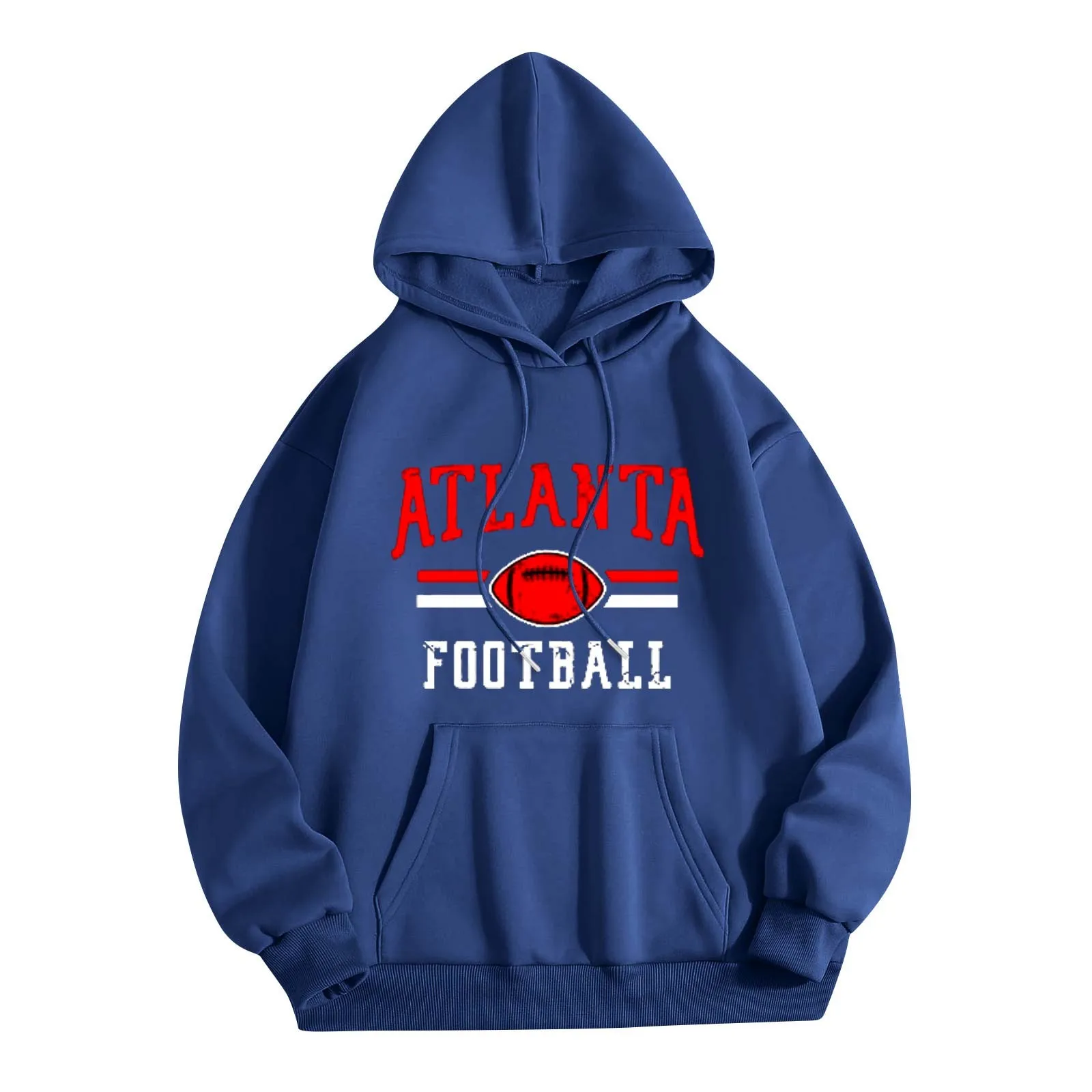 

Толстовки большого размера, женская модная толстовка с буквенным принтом, толстовка с длинным рукавом и капюшоном, топ, пуловер, Женская однотонная толстовка с капюшоном