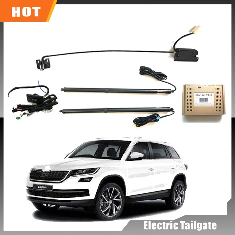 

Car Power Trunk Lift for Skoda Kodiaq 2017~2023 Accessories Electric Hatch Tailgate Tail Gate Strut Auto Rear Door Actuator