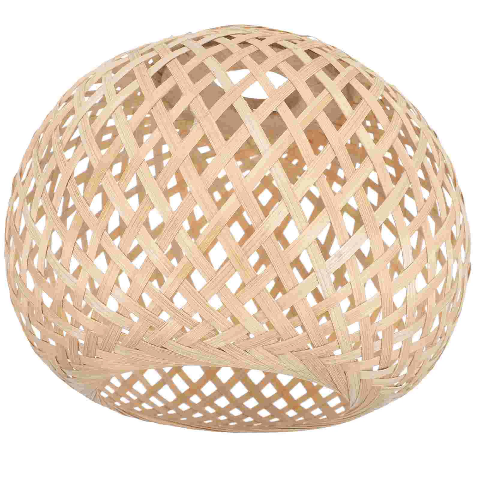 

Woven Bamboo Lamp Cover Bamboo Lampshade Lamp Bamboo Pendant Light Lampshade Screen Hanging
