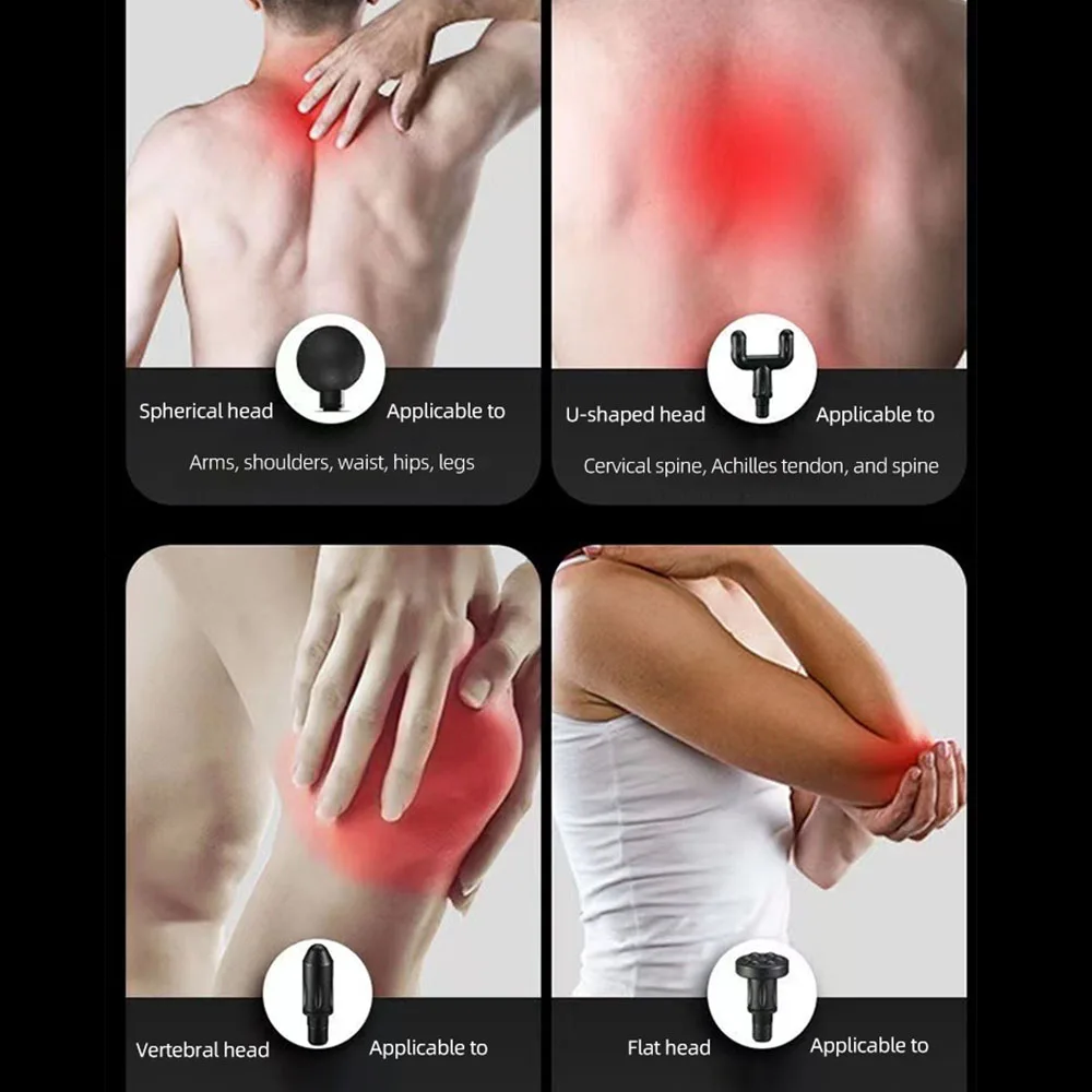 Портативный пистолет для глубокого массажа тканей