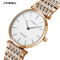 sinobi fashion mens watches top luxury original design man quartz wrist watches 5 bar waterproof new golden super thin clock
