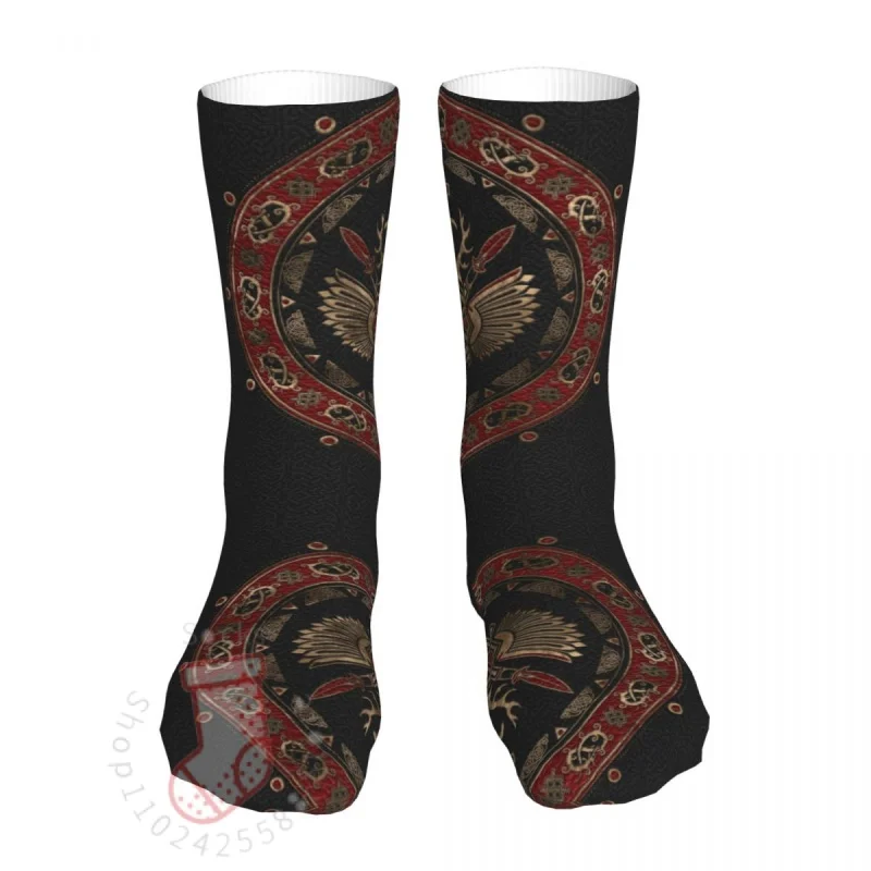 

Compression Gungnir Spear Of Odin Viking Norse Mythology Woman Socks 2022 Men Bike Sock