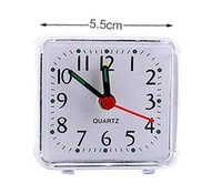 new 50 pcslot digital alarm clock table clock kids watch simple imitation crystal clocks table alarm clock decoration