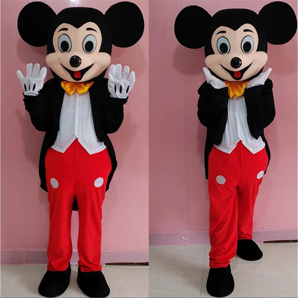 2022 New Disney Mickey Mouse Mascot Costume Winnie the Pooh Cartoon Halloween Fancy Dress Christmas Cosplay Party Event |