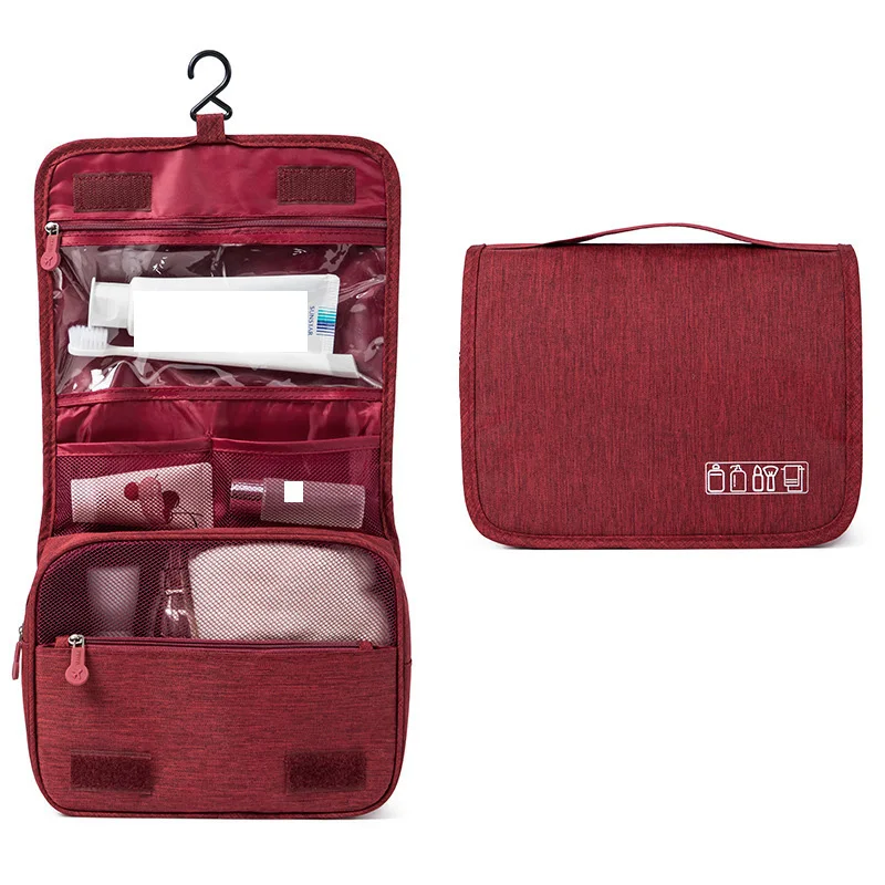 

2022 Women Makeup Bags Travel Cosmetic Bag high quality Organizer Waterproof Storage Neceser Hanging Bathroom Wash Bag