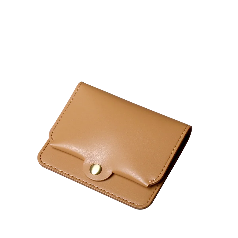 Craftsmanship PU Leather Card ID Holder Package Bank Credit Private ID Wallet Wage Business Card Holder Case Clip Bag Cover