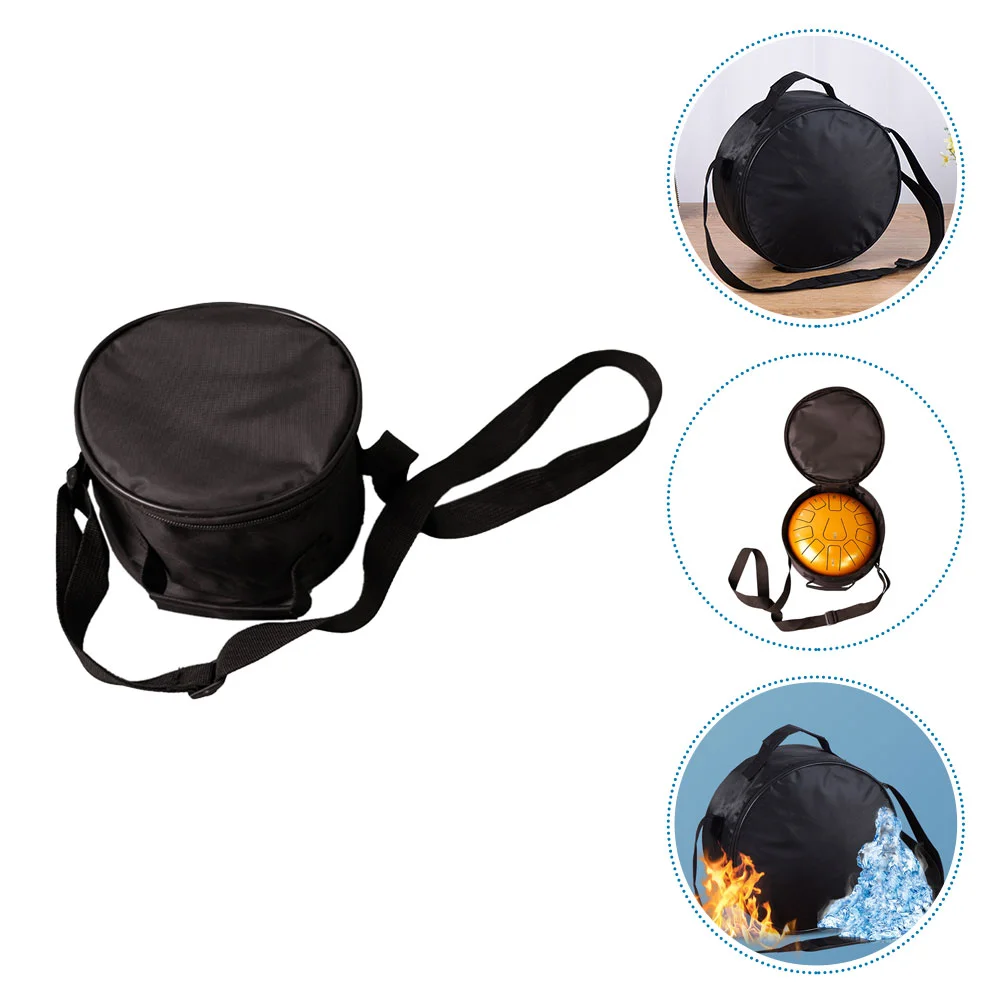 

Steel Tongue Drum Storage Bag Tongues Carrying Hardware Pouch Instrument Shell Suitcase Percussion Meditation Simple Pad