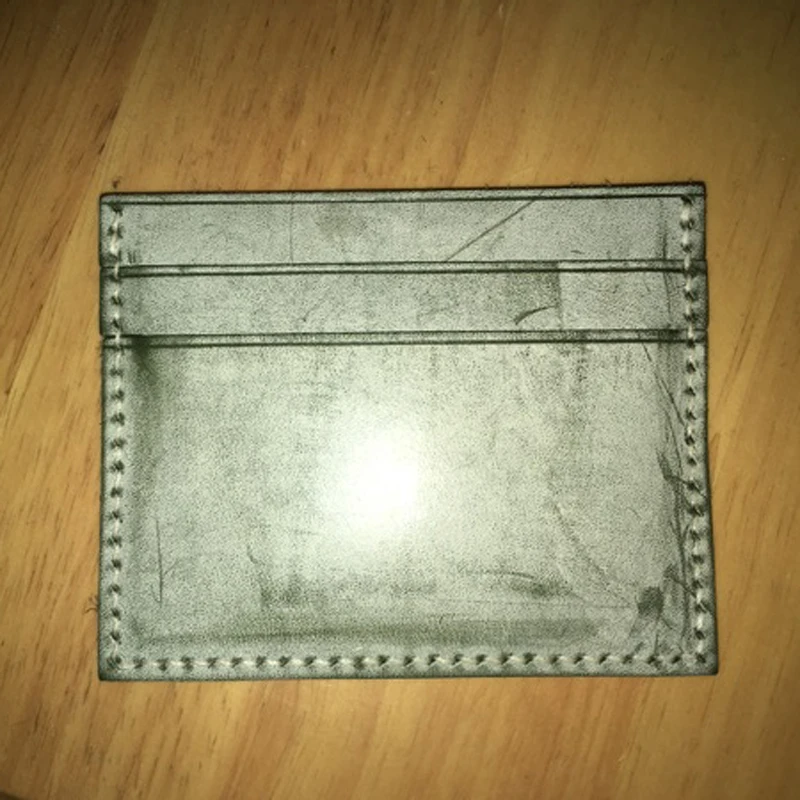 4 шт./набор кожаный резак кошелек для карт