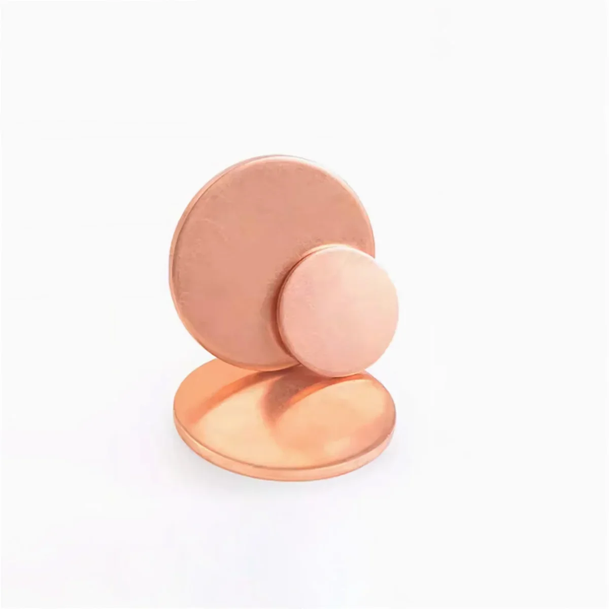 Толщина 1-8 мм T2 фиолетовая медная круглая пластина твердая диаметр