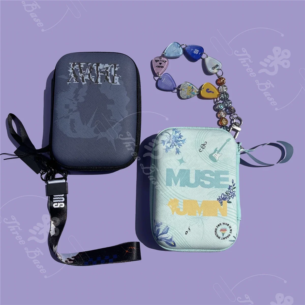 Портативная сумка для монет BT BOYS JIMIN MUSE SUGA D-DAY Кожаная наушников airpods Outdoor Pack Сумка