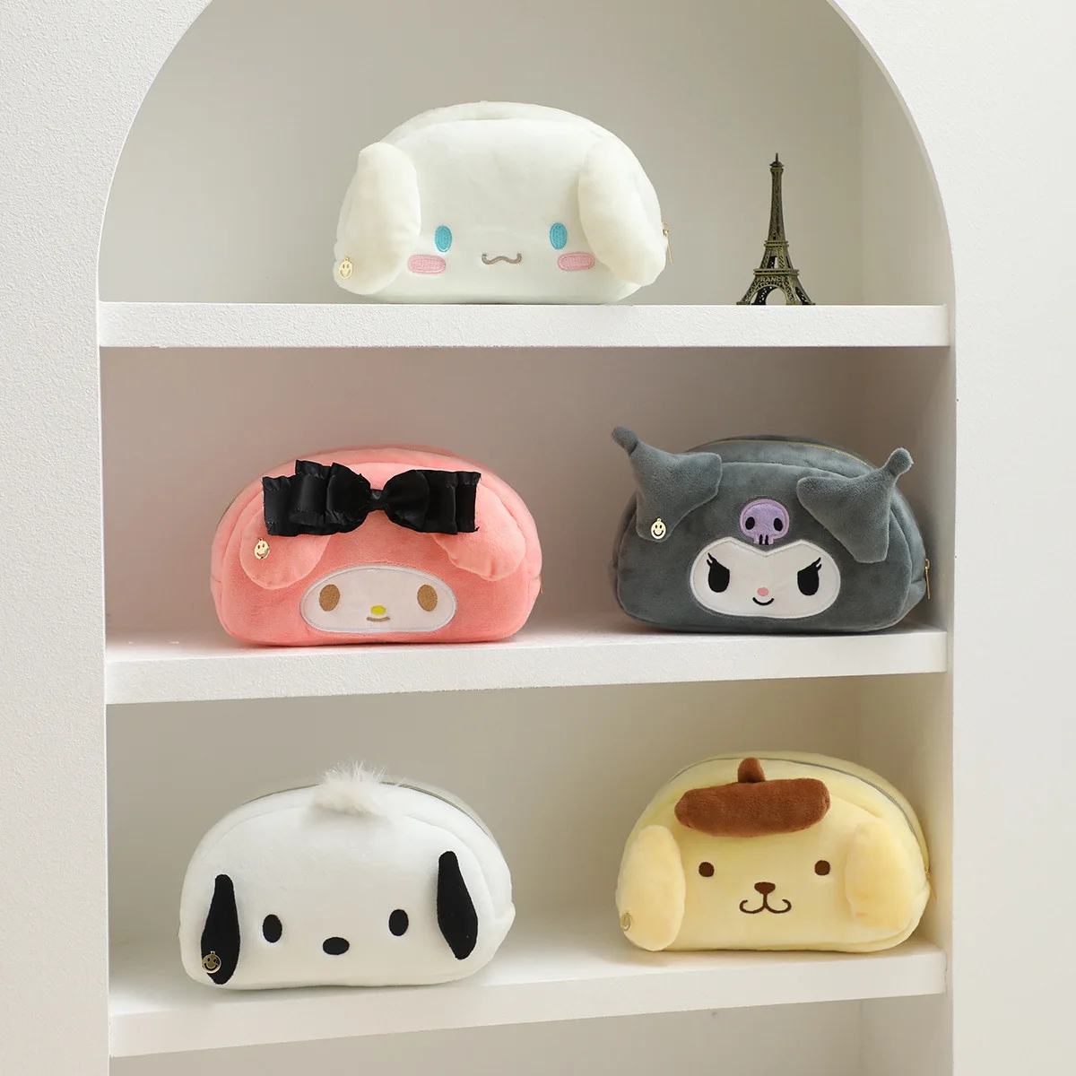 

Kawaii Sanrio Kuromi My Melody Cinnamoroll новый милый карандаш для студентов, косметичка большой емкости