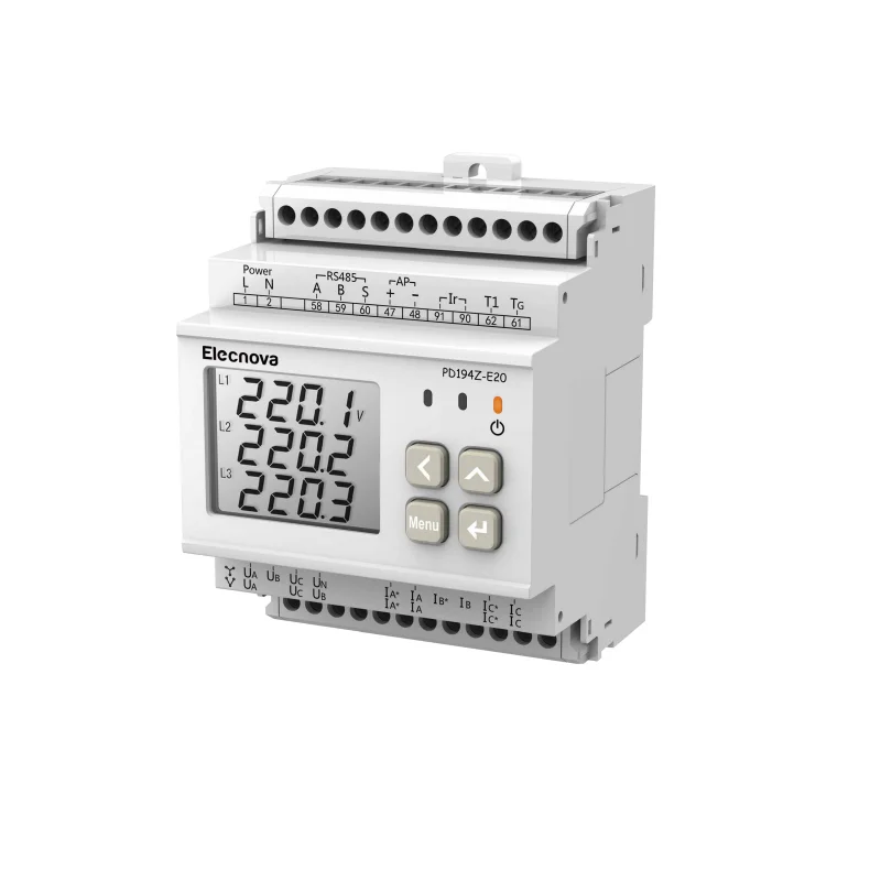 

Solar plant DC energy analyzer lora wireless power energy meter