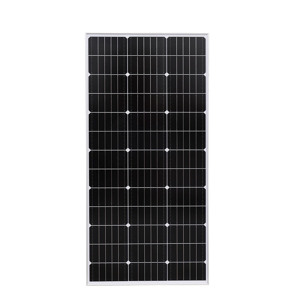 

150W 300W Rigid photovoltaic system balcony power plant PV solar panel monocrystalline Off-grid / grid Power generation systems