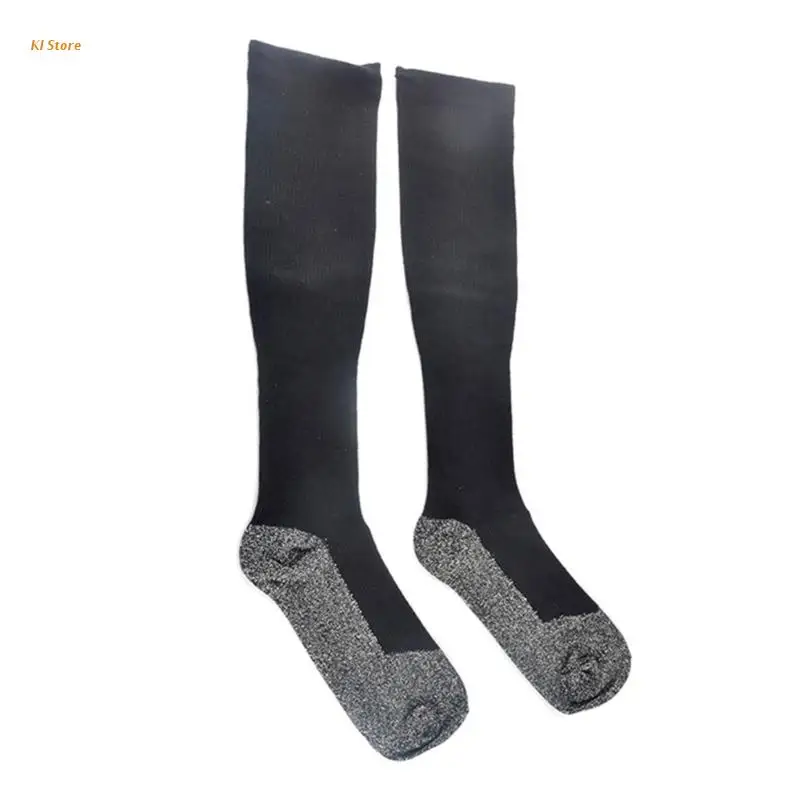 

Winter Thermal Warm Thicken Insulated Woven Aluminized Fiber Socks for Women Men