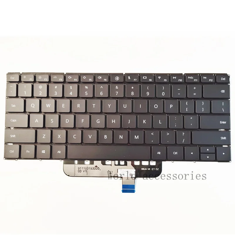 

Новая английская клавиатура для Huawei MateBook 13s 14s EMD-W56 EMD-W76 HKD-W76 HKD-W56 EMD W56 W76 с подсветкой