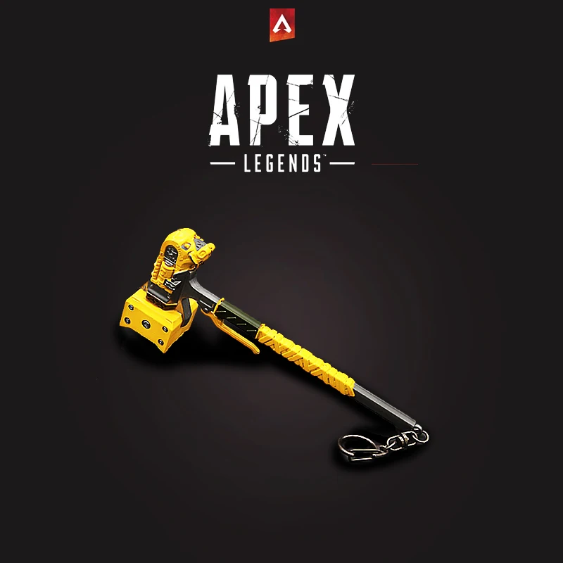 

AP Game Peripheral Caustic Heirloom Death Hammer Sword Alloy Game toy Keychain Model Decoration Boy Holiday Gift