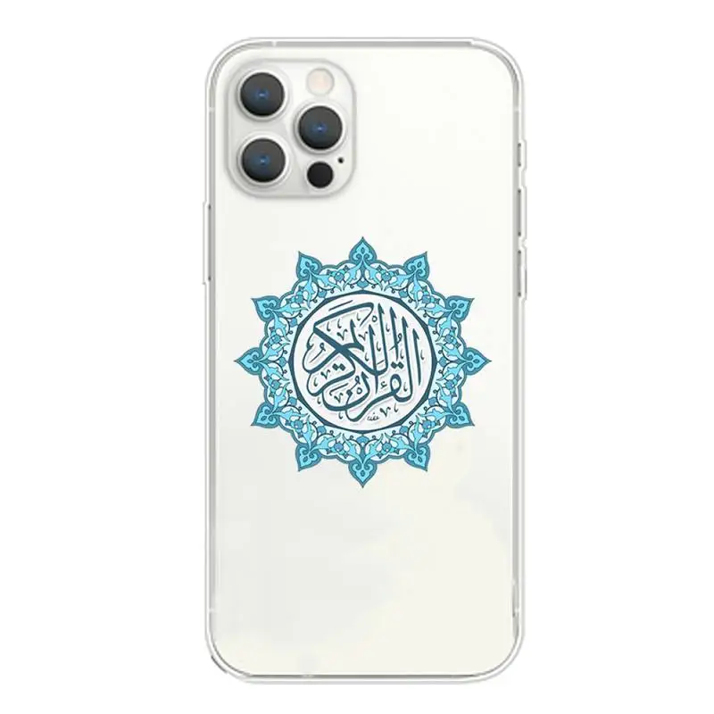 Прозрачный чехол для телефона Quran Iphone Se 5 6 S 7 8 Plus Xr X Xs Max 11 12 13 Mini Pro |