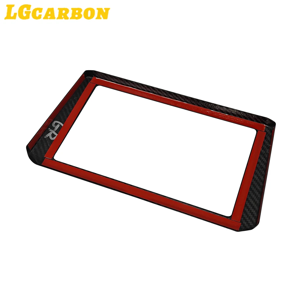 Аксессуары для интерьера из углеродного волокна мультимедиа накладка Toyota GR Corolla