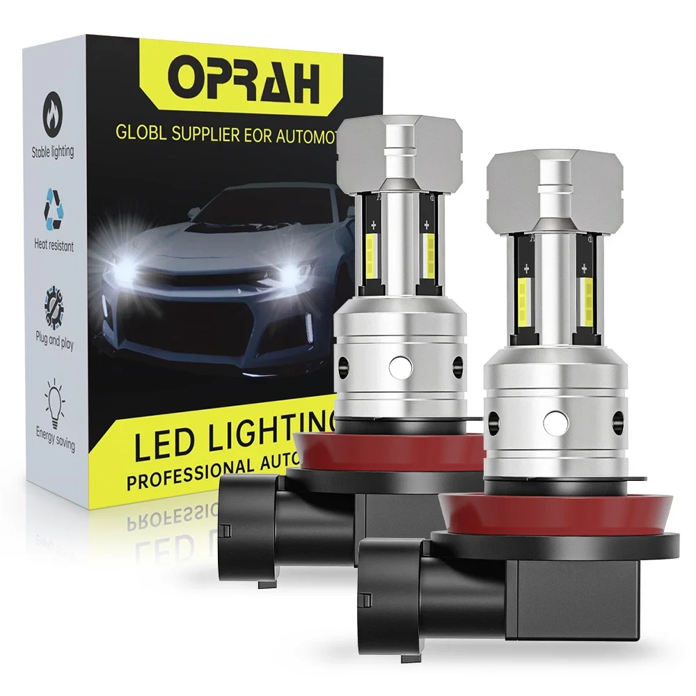 

2 шт., лампы для передних фар H4, 9005 лм, H8