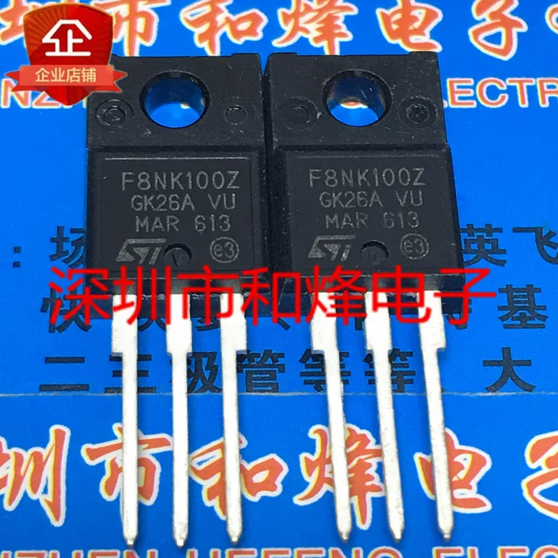 

Оригинал 2 шт./F8NK100Z STF8NK100Z TO-220F 1000 в А