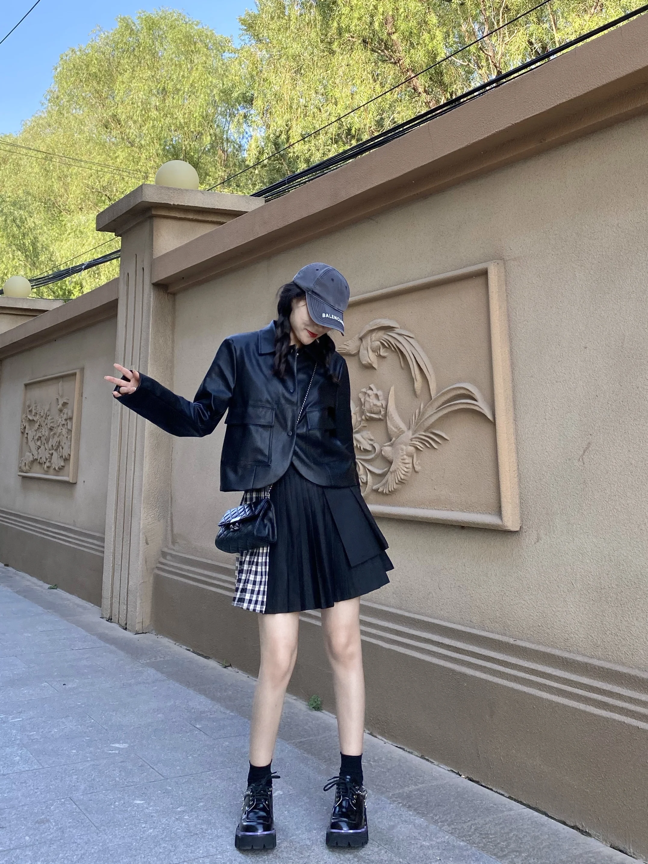 Pu Leather Jackets for Women 2022 Manteau Femme Coat Women Long Sleeve Coat Korean Style  Short Black Coat Girl Clothes