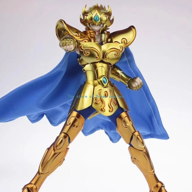 Фото JM.MST Saint Seiya Myth Cloth EXM Leo Aiolia Plus 3,0/Корона 1/7 25 см Золотая фигурка рыцарей зодиака в наличии №3