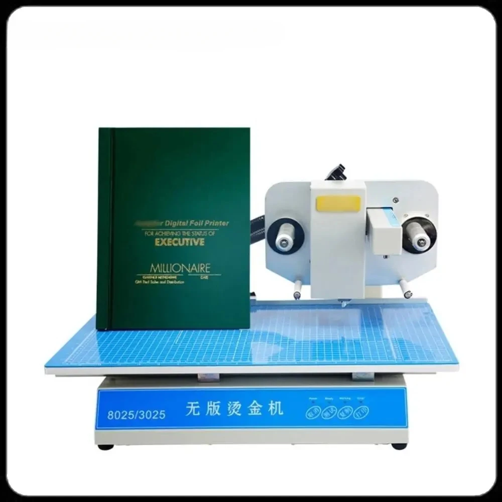 Планшетный цифровой алюминиевый принтер для тиснения горячей золотой фольгой