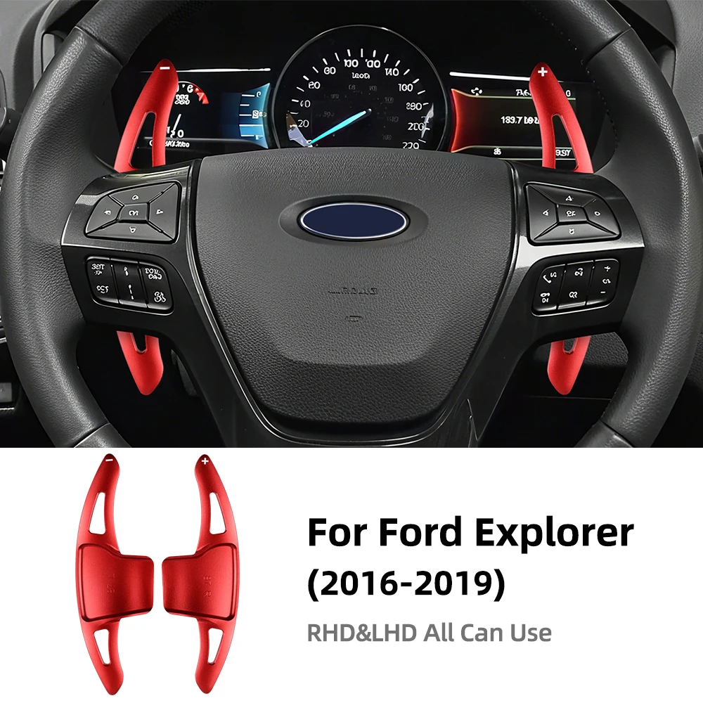 

Для Ford Explorer 2016 2017 2018 2019, автомобильное рулевое колесо, лопасти переключения передач, DSG, удлинение, стиль